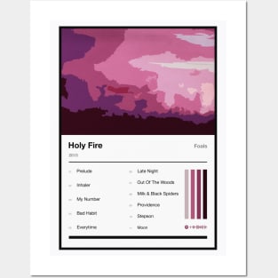 Holy Fire Tracklist Posters and Art